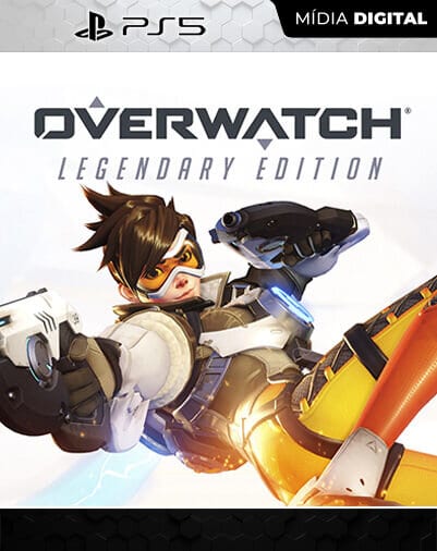 Overwatch: Edição Lendária Playstation 5 Mídia Digital Licença VIP