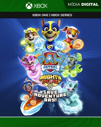 Patrulha Canina: Super Filhotes Salvam a Baía da Aventura - Xbox One / XS - Mídia Digital