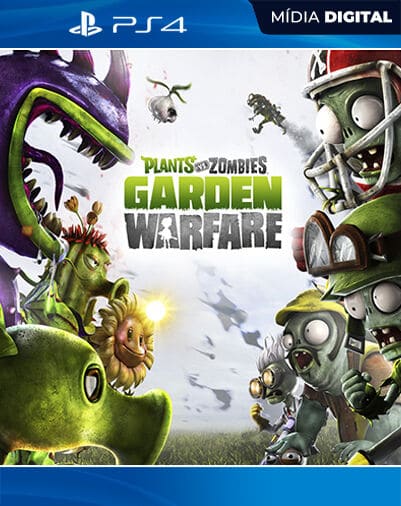 Plants vs. Zombies Garden Warfare Playstation 4 Mídia Digital Licença VIP