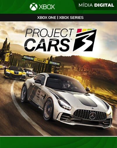 Project CARS 3 - Xbox One / XS - Mídia Digital