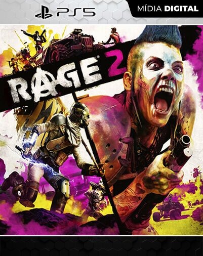 Rage 2 Playstation 5 Mídia Digital Licença VIP