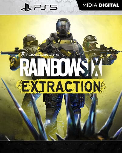 Tom Clancy’s Rainbow Six Extraction Playstation 5 Mídia Digital Licença VIP