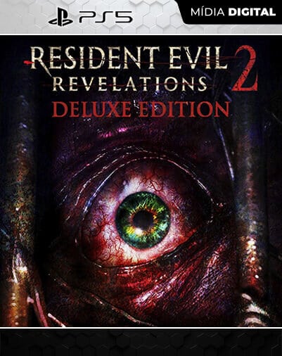 Resident Evil Revelations 2 Edição de Luxo Playstation 5 Mídia Digital Licença VIP