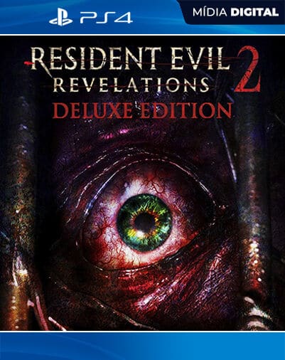Resident Evil Revelations 2 Edição de Luxo Playstation 4 Mídia Digital Licença VIP