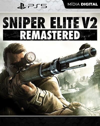 Sniper Elite V2 Remastered Playstation 5 Mídia Digital Licença VIP