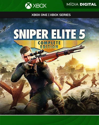 Sniper Elite 5: Complete Edition - Xbox One / XS - Mídia Digital