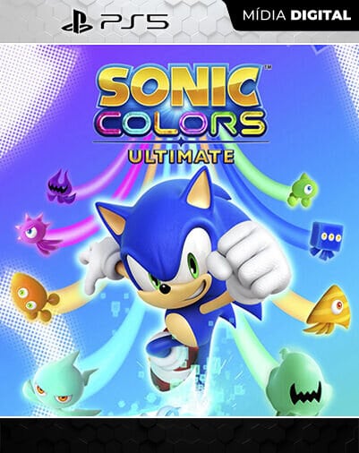 Sonic Colors: Ultimate Playstation 5 Mídia Digital Licença VIP