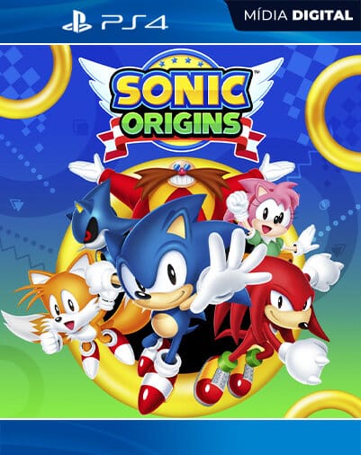 Sonic Origins Playstation 4 Mídia Digital