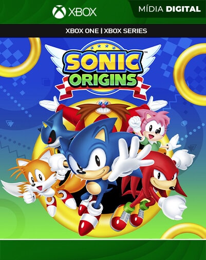 Sonic Origins - Xbox One / XS - Mídia Digital