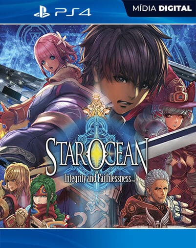 STAR OCEAN: INTEGRITY AND FAITHLESSNESS Playstation 4 Mídia Digital Licença VIP