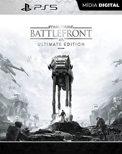 STAR WARS Battlefront Ultimate Edition Playstation 5 Mídia Digital Licença VIP