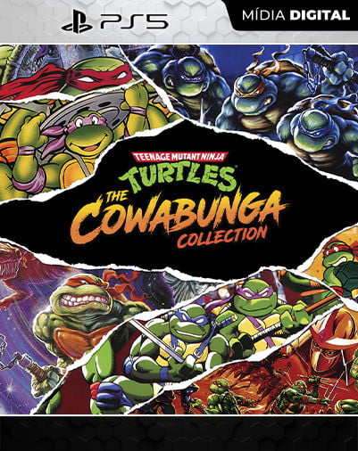 Teenage Mutant Ninja Turtles: The Cowabunga Collection Playstation 5 Mídia Digital