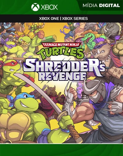 Teenage Mutant Ninja Turtles: Shredder's Revenge - Xbox One / XS - Mídia Digital