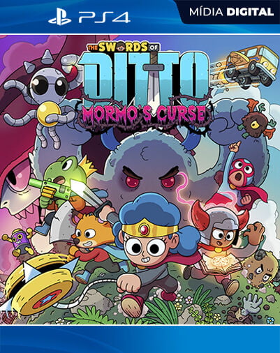 The Swords of Ditto Playstation 4 Mídia Digital Licença VIP