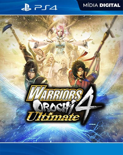 WARRIORS OROCHI 4 ULTIMATE Playstation 4 Mídia Digital Licença VIP