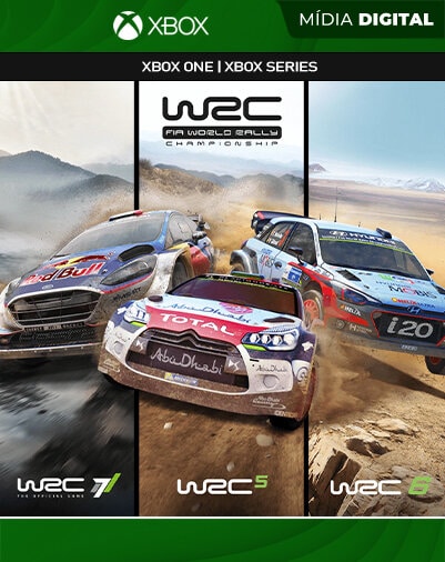 WRC Collection FIA World Rally Championship - Xbox One / XS - Mídia Digital