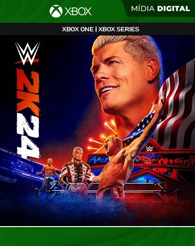 WWE 2K24 - Xbox One - Mídia Digital