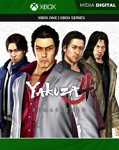 Yakuza 4 Remastered - Xbox One / XS - Mídia Digital
