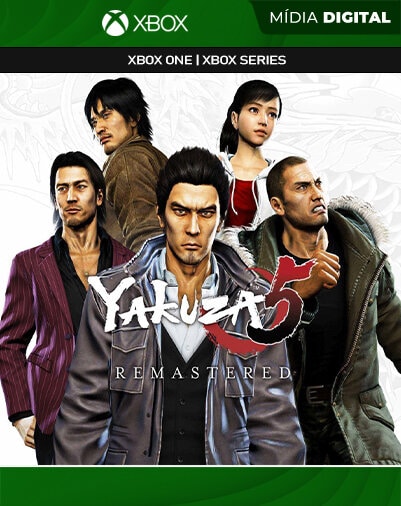 Yakuza 5 Remastered - Xbox One / XS - Mídia Digital