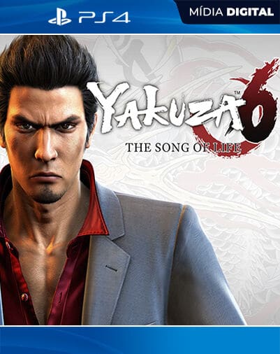 Yakuza 6: The Song of Life Playstation 4 Mídia Digital Licença VIP