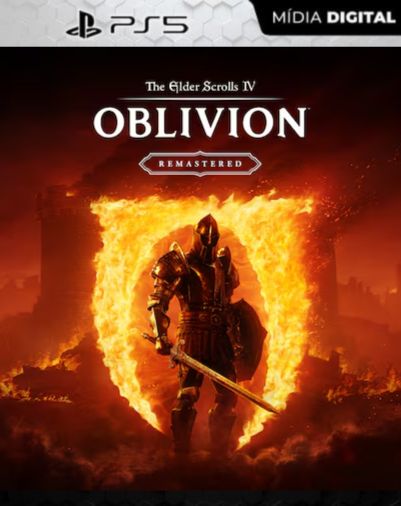The Elder Scrolls IV: Oblivion Remastered PS5 Mídia Digital