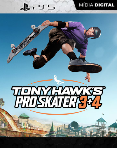 Tony Hawks Pro Skater 3 + 4 Cross-Gen Ps5 Mídia Digital