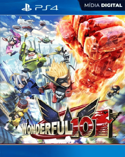 The Wonderful 101 Remastered PS4 | PS5 — Mídia Digital Original