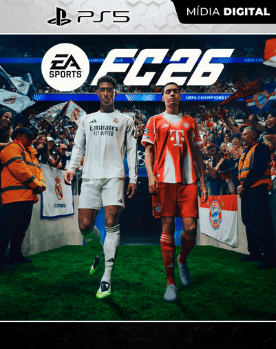 fc 26 ps5, jogo fc 26 playstation 5, ea sports fc 26 ps5, fifa 26 ps5, jogo de futebol ps5, mídia digital ps5, fonte dos games fc 26, fc 26 ps5 português