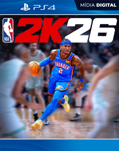 NBA 2K26 PS4 – Jogo Digital Oficial | Fonte dos Games