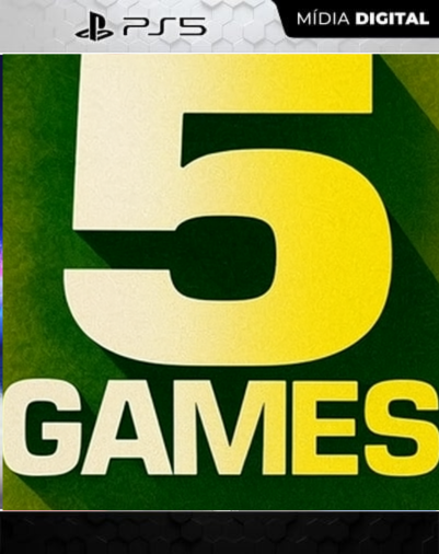 Combo 5 Jogos Digitais PS5 | Mídia Digital Original – Entrega Imediata