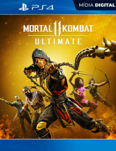 Prepare-se para a luta mais brutal! Compre agora Mortal Kombat 11 Ultimate para PS4 em mídia digital e tenha