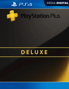 psn plus 12 meses ps4 mídia digital ( PSN PLUS DELUXE )