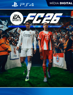FC 26 PS4 – Jogo de Futebol Digital da EA Sports em Português – Mídia Digital Fonte dos Games