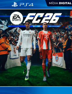 FC 26 PS4 – Jogo de Futebol Digital da EA Sports em Português – Mídia Digital Fonte dos Games