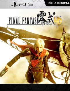 FINAL FANTASY TYPE-0 HD Playstation 5 Mídia Digital Licença VIP