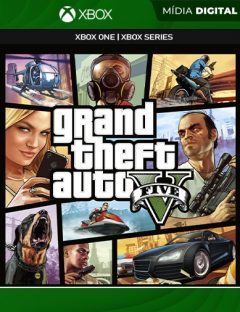 GTA V (Grand Theft Auto V) - Xbox One - Mídia Digital