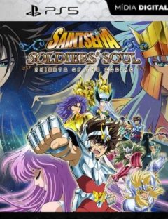 Cavaleiros Do Zodíaco Alma Soldados Português PS5 PSN Mídia Digital