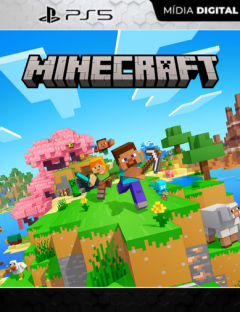 Minecraft PS5 Mídia Digital FONTE DOS GAMES