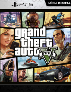 GTA 5 PS5 Mídia Digital - Jogo Original na PSN Brasil