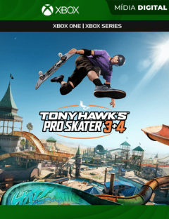 Tony Hawk’s Pro Skater 3 + 4 – Xbox One / XS – Mídia Digital