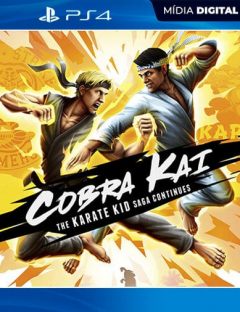 Cobra Kai: The Karate Kid Saga Continues Playstation 4 Mídia Digital