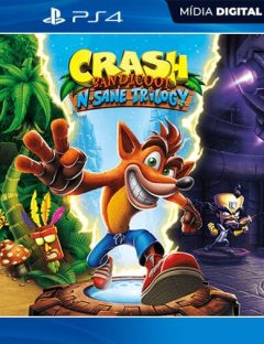 Crash Bandicoot N.Sane Trilogy PS4 - Mídia Digital