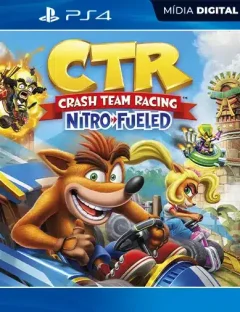 Crash Team Racing Nitro-Fueled Playstation 4 Mídia Digital