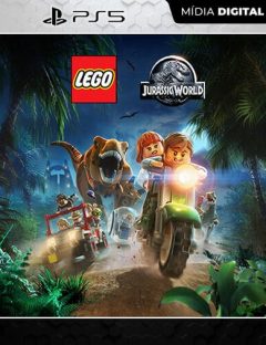 LEGO Jurassic World O Mundo Dos Dinossauros Playstation 5 Mídia Digital