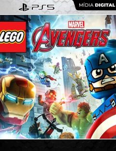 LEGO Marvel Vingadores Avengers Playstation 5 Mídia Digital Licença VIP