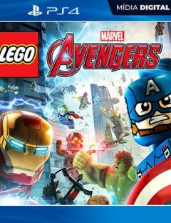 LEGO Marvel Vingadores Avengers Playstation 4 Mídia Digital Licença VIP