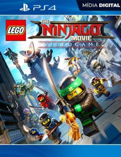 LEGO NINJAGO O Filme: Video Game Playstation 4 Mídia Digital Licença VIP