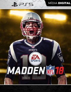 Madden NFL 18 Standard Edition Playstation 5 Mídia Digital Licença VIP