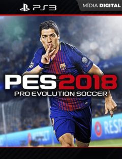 PES 2018 - Pro Evolution Soccer Portugues PT Ps3 Mídia Digital